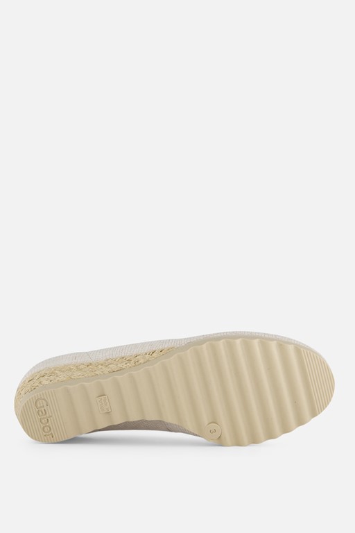 Gabor Pumps wit Textiel