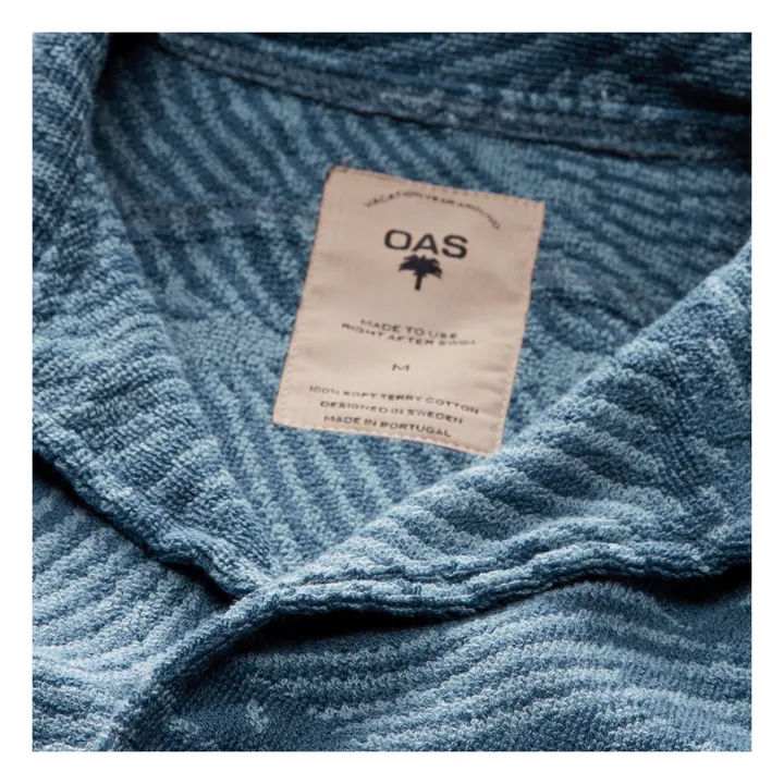 OAS Chemisette Wavy Cuba Eponge | Bleu marine