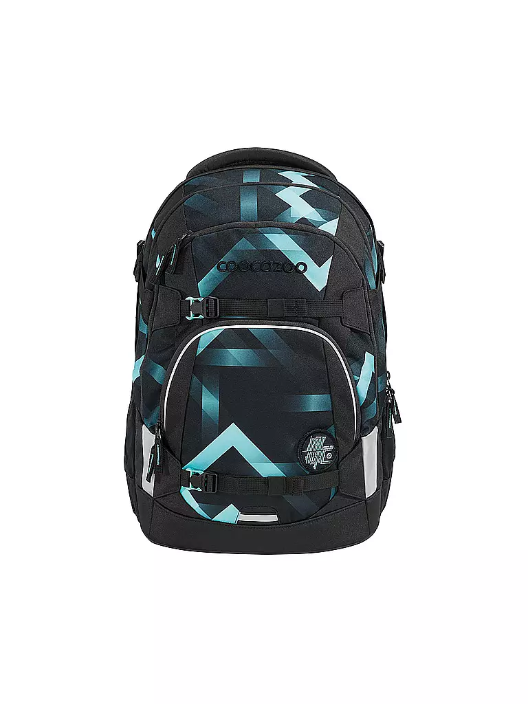 COOCAZOO Schulrucksack MATE LASER LIGHTS schwarz