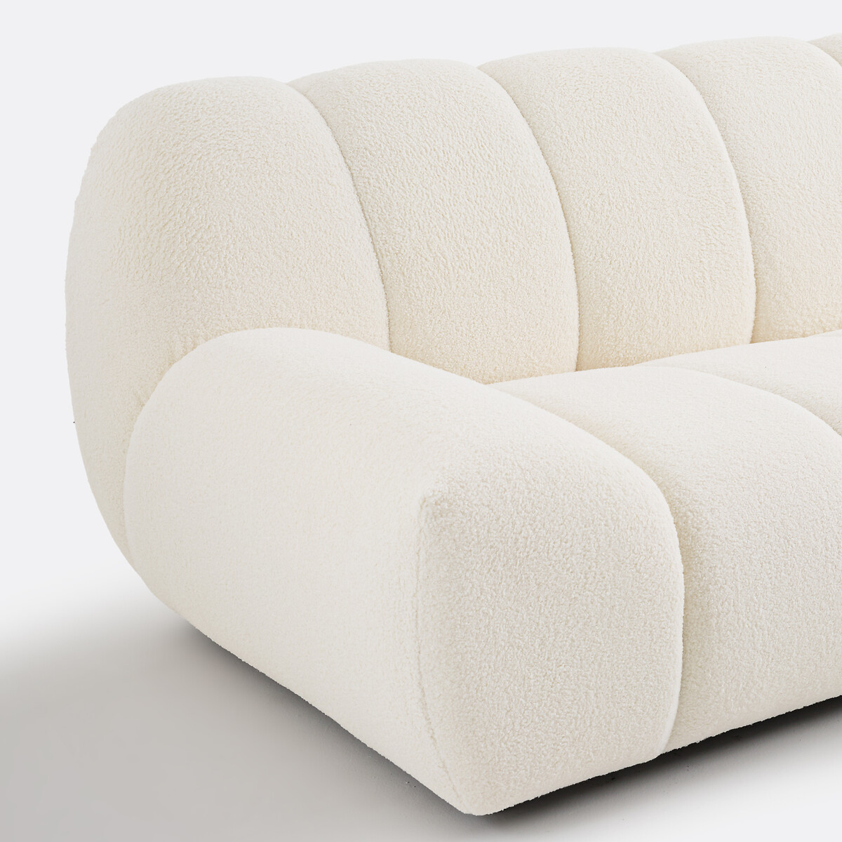 LA REDOUTE INTERIEURS<br>Poltrona XL em tecido atoalhado grosso Nuria