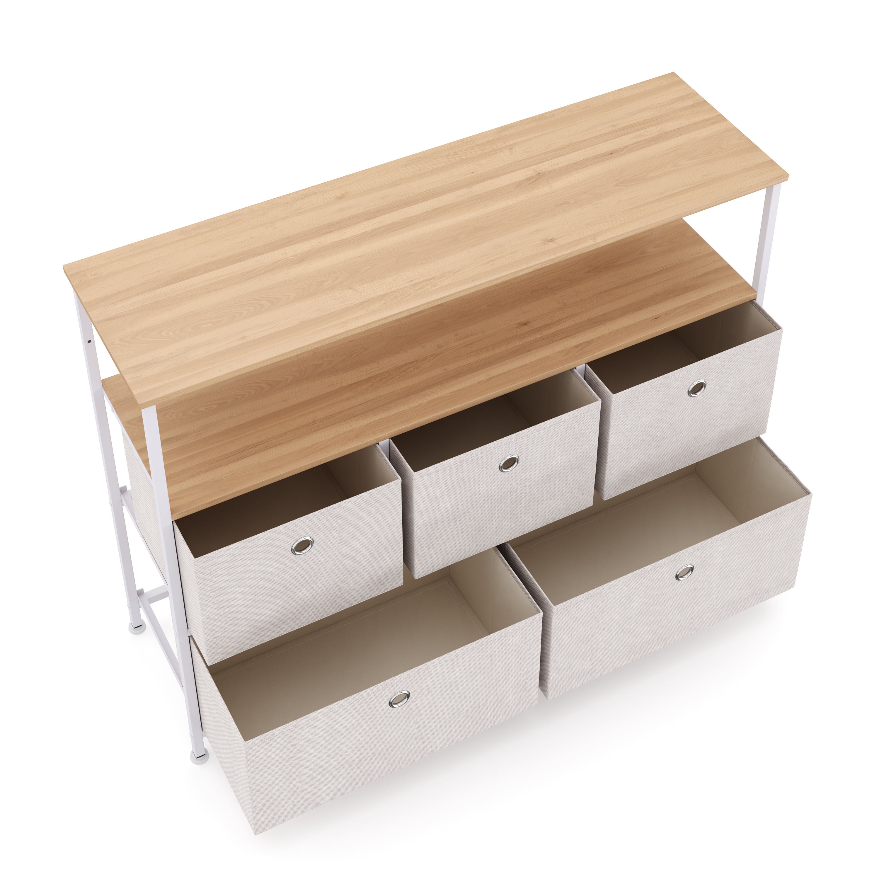Sideboard MIKA 100 x 78 cm beige