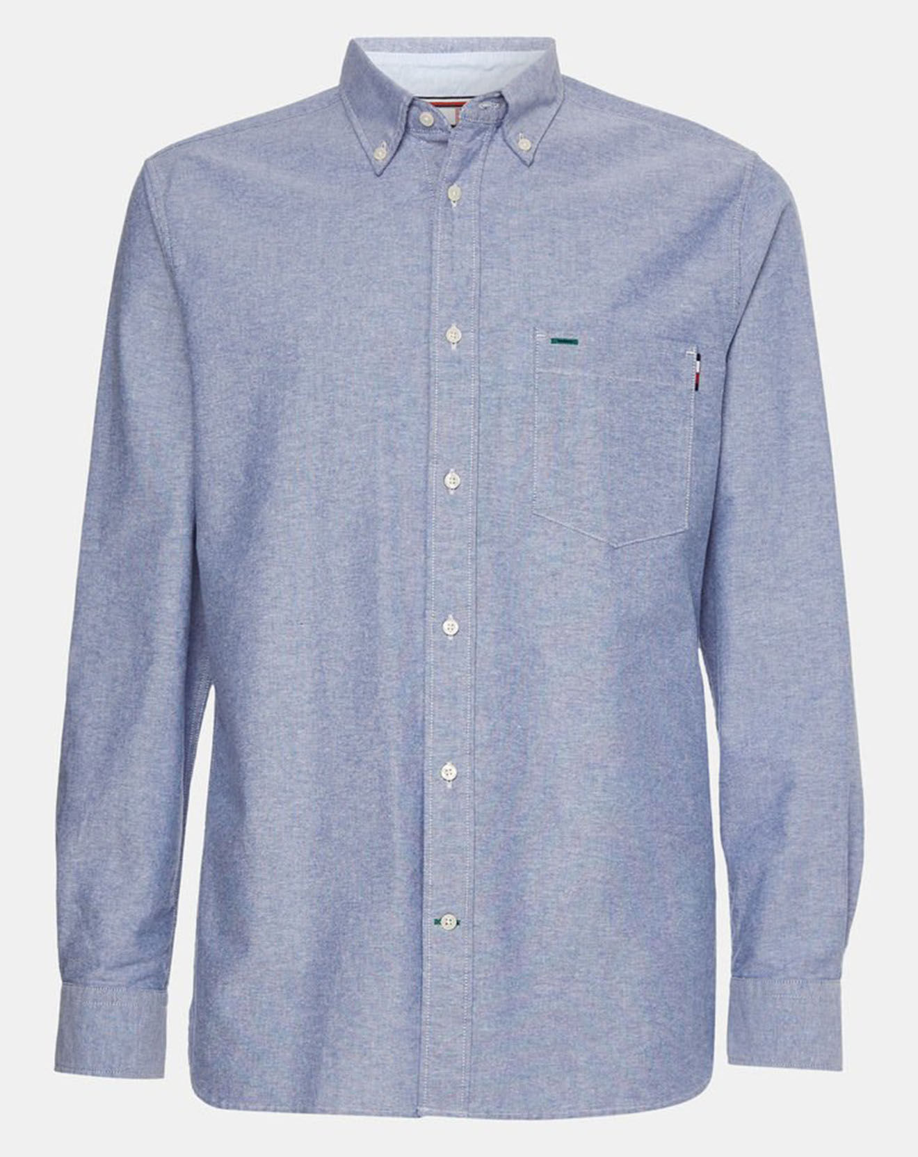 Tommy Hilfiger Chemise regular Oxford Solid bleue