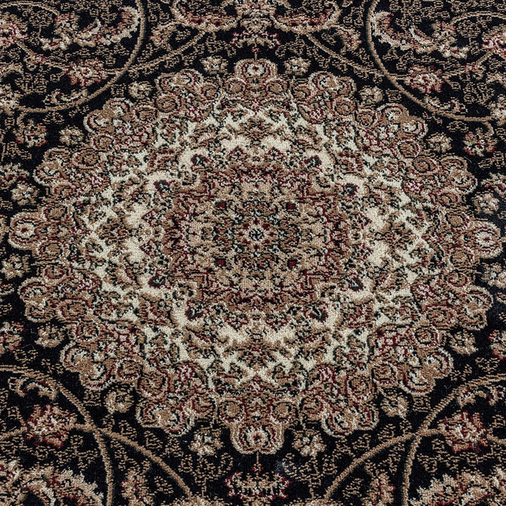Perzisch vloerkleed - Kashmir Zwart 2606 | Sfeervol