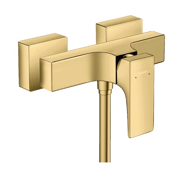 Hansgrohe Metropol opbouw douchemengkraan goud gepolijst
