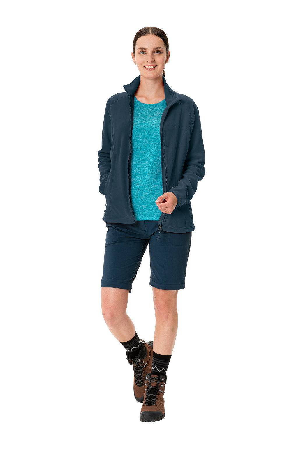 VAUDE fleece vest Rosemoor II donkerblauw