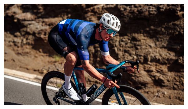 Maillot Manches Courtes Le Col Pro Air Bleu