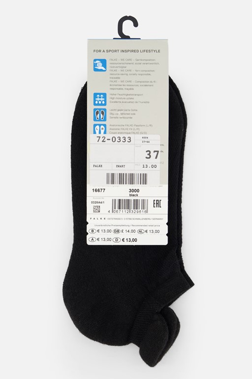 Falke Cool Kick In Sokken zwart Textiel