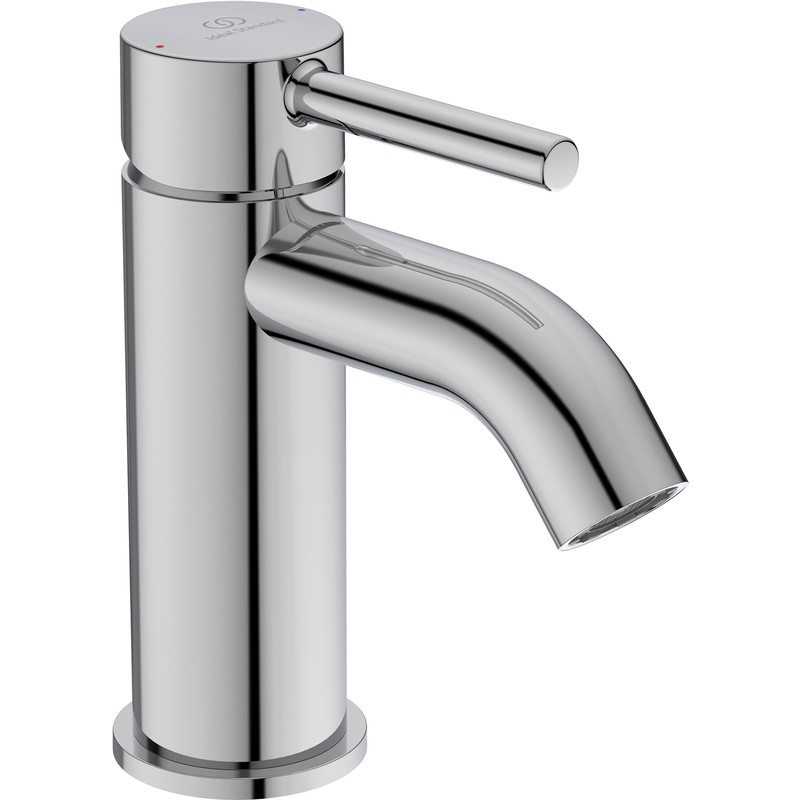 Ideal Standard Kolva wastafelkraan + klik waste chroom