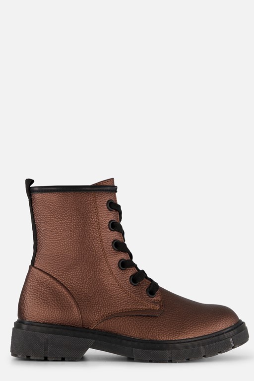 Marco Tozzi Veterboots brons Synthetisch