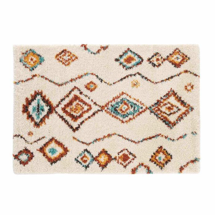 TAPIS RECTANGLE 120X170CM MOTIFS LOSANGES