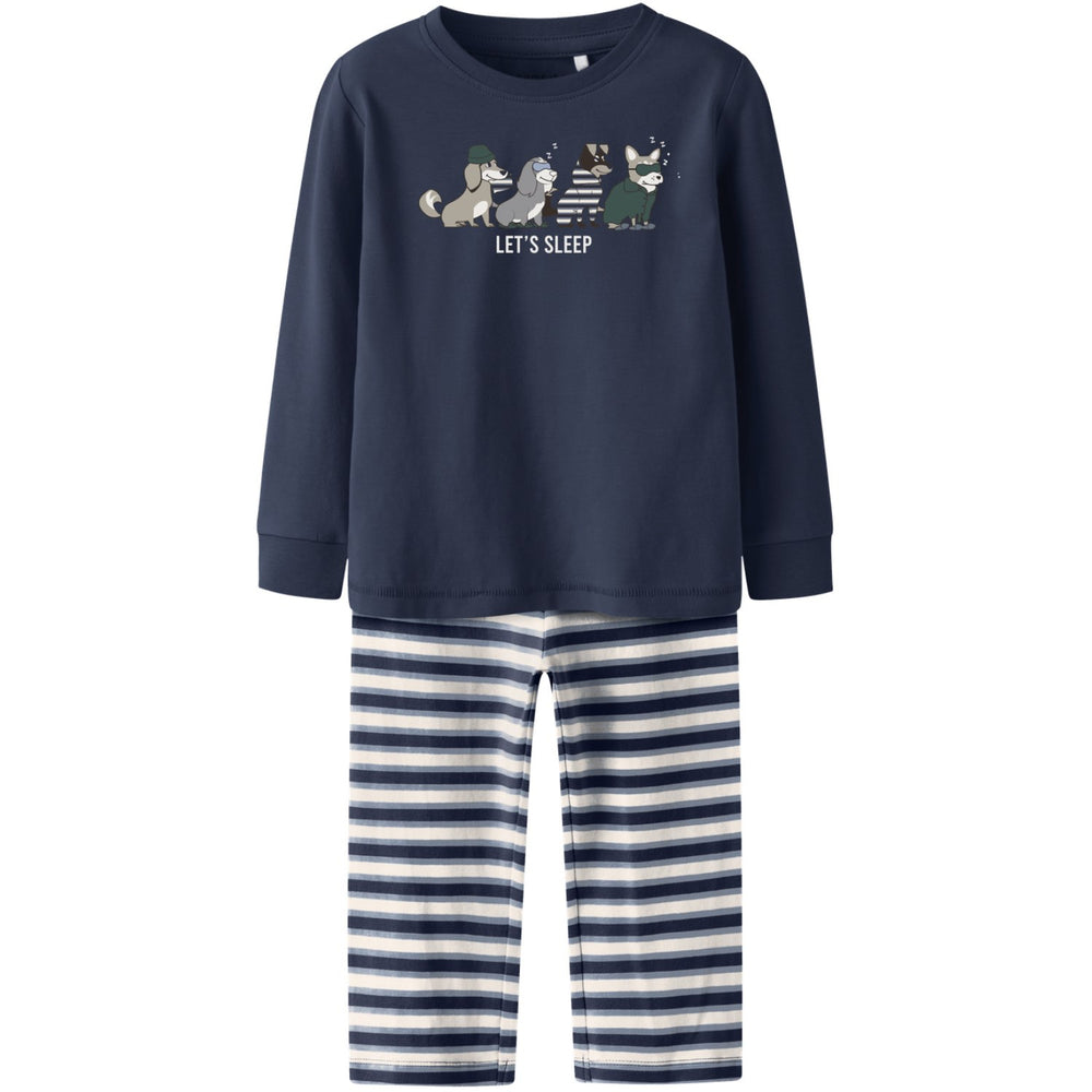 Køb Name It Navy Blazer Nmmramel Night Set Box