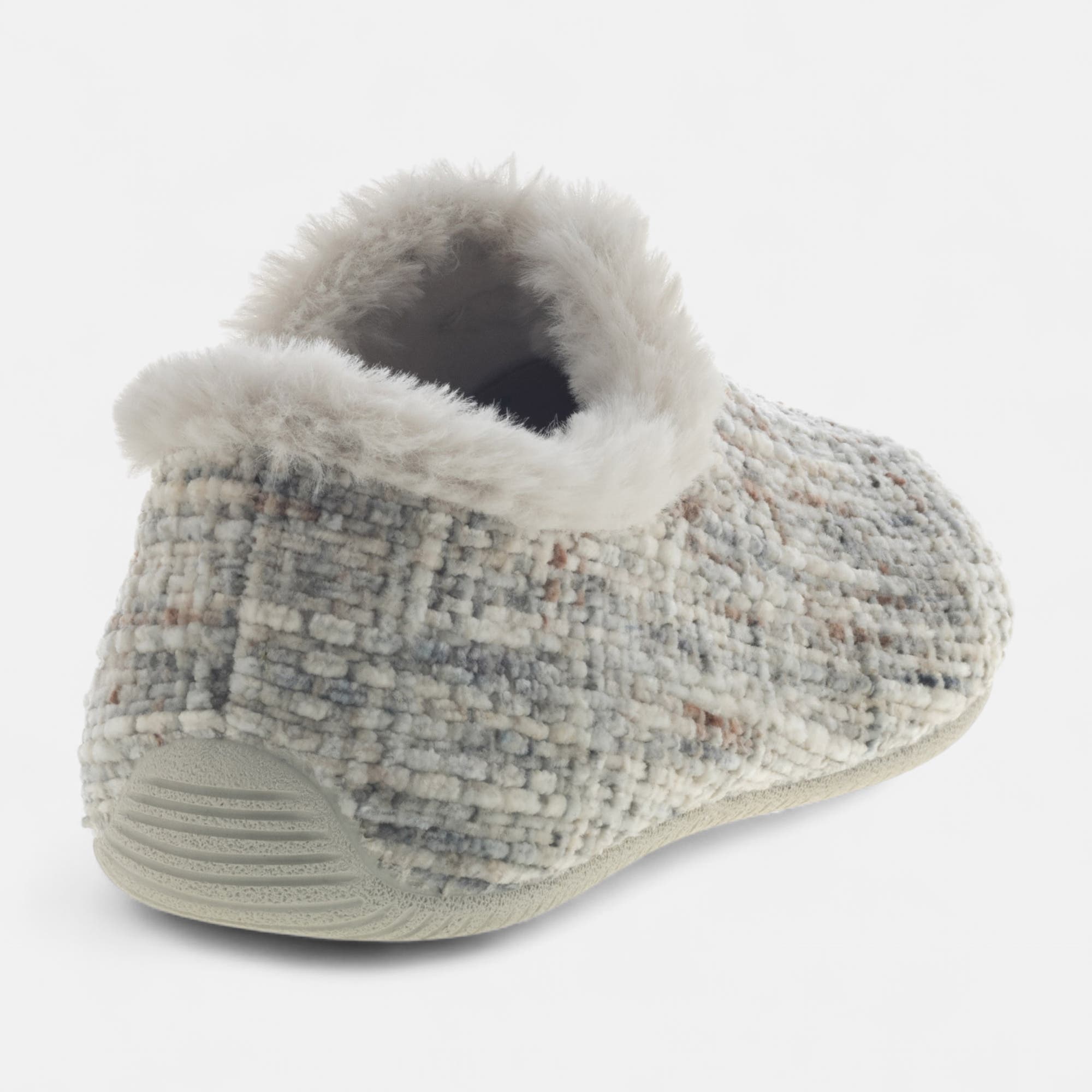 Pantoufles pieds sensibles Femme gris