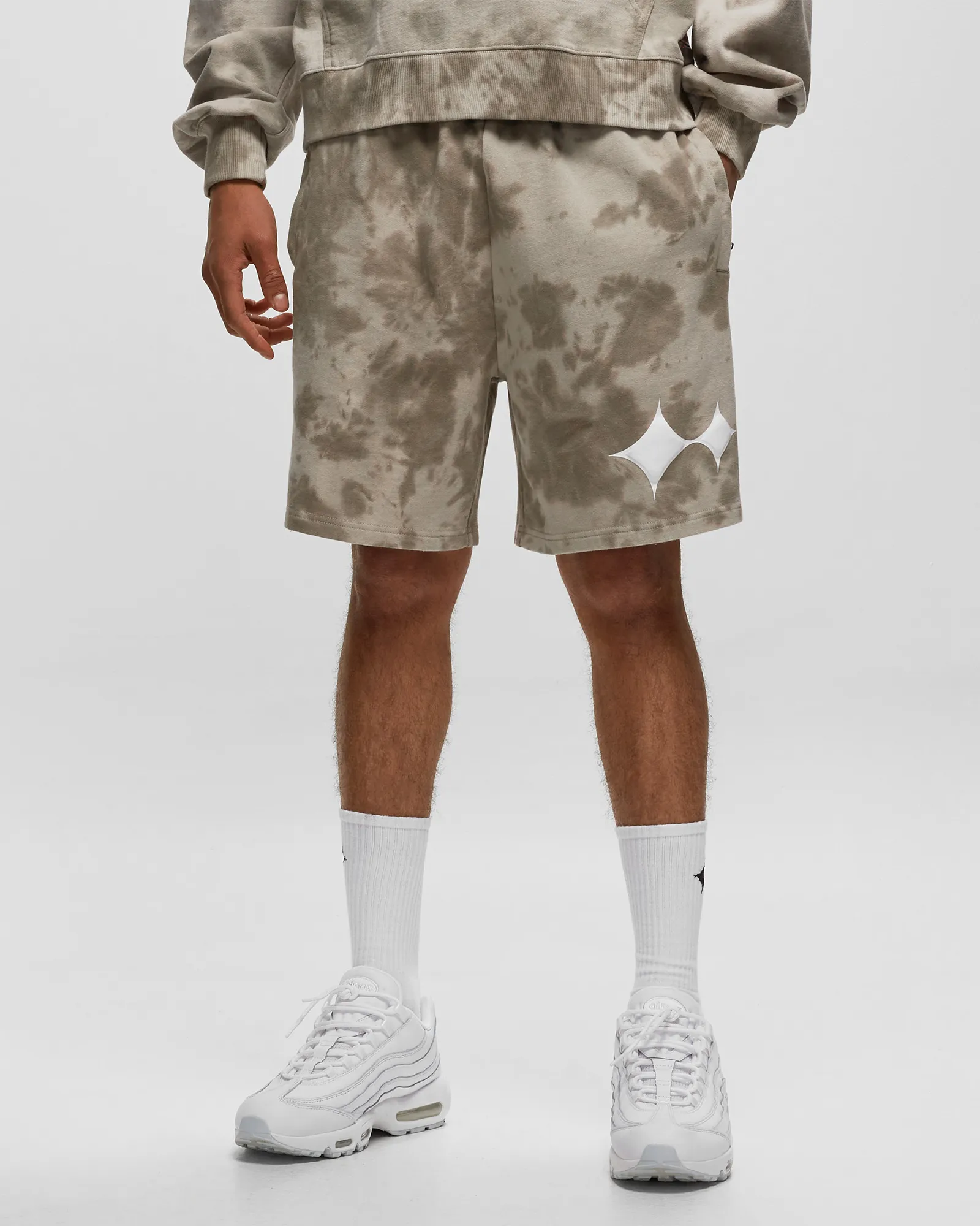 BSTN Brand Tie Dye Sweatshorts