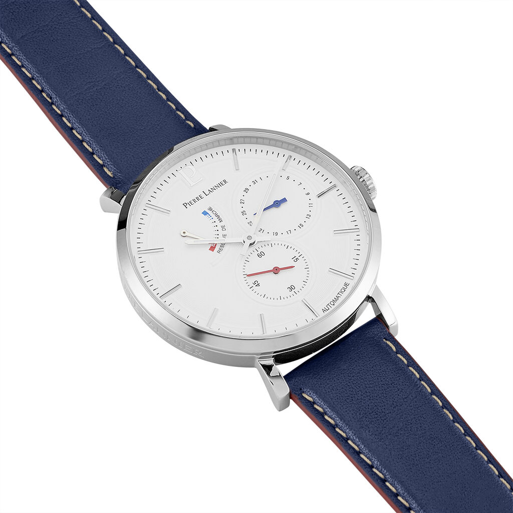 Montre Pierre Lannier Evidence Blanc
