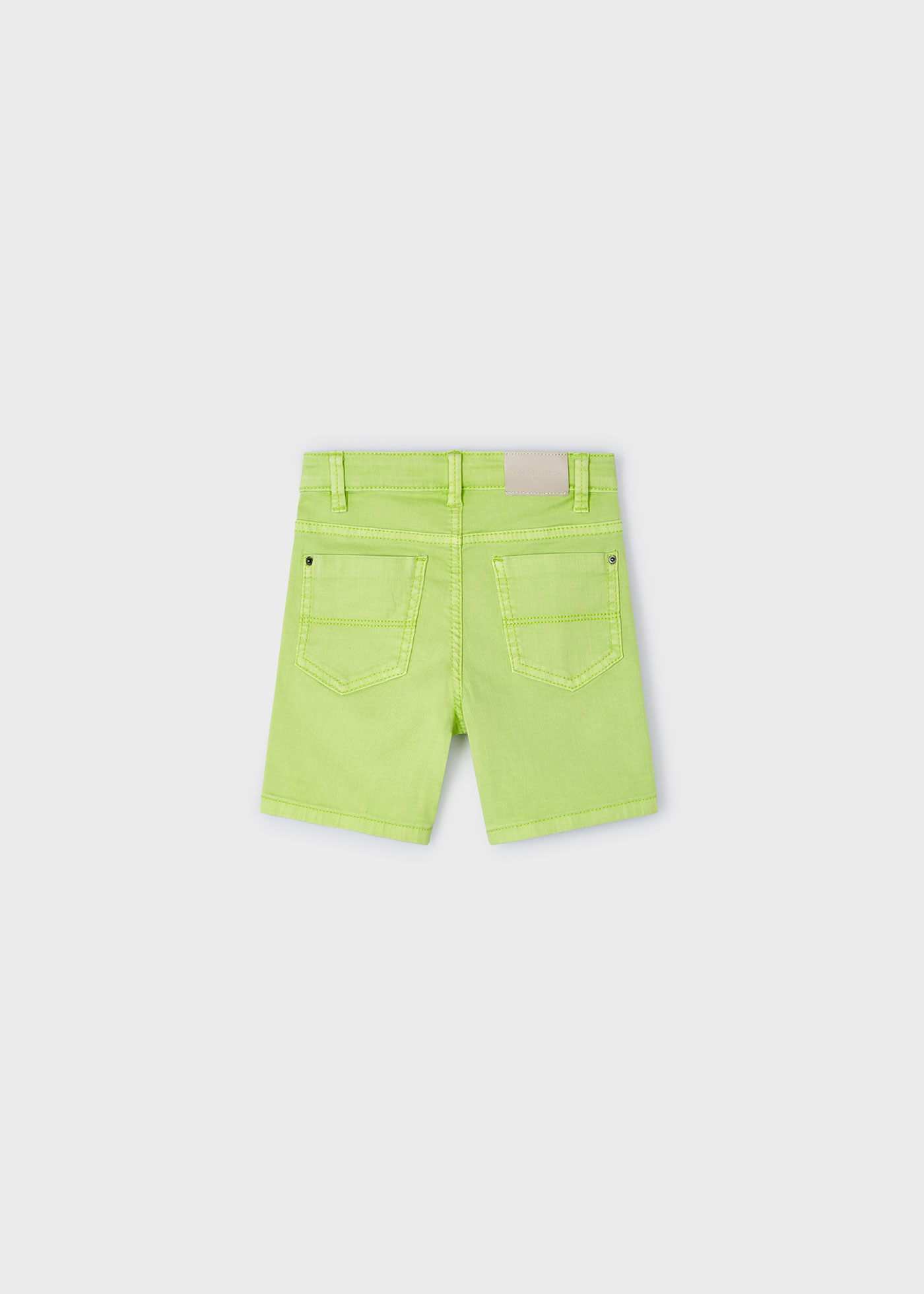 Bermudas de sarja de algodão de melhor qualidade para meninos, modelo Kiwi.