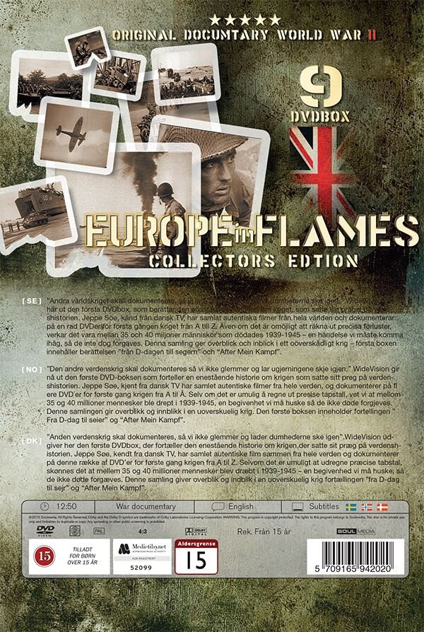 Europa I Flammer - DVD