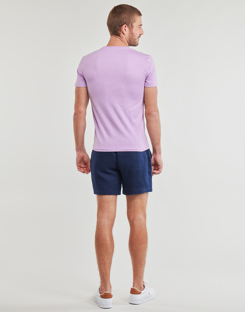 Polo Ralph Lauren - T-SHIRT AJUSTE EN COTON Lilas / Pastel / Púrpura / Heather