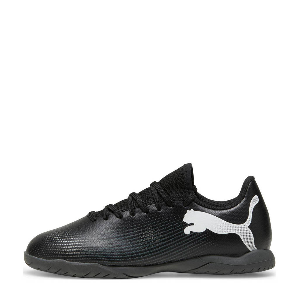 Puma Future 7 Play It IT Jr. junior zaalvoetbalschoenen zwart/wit