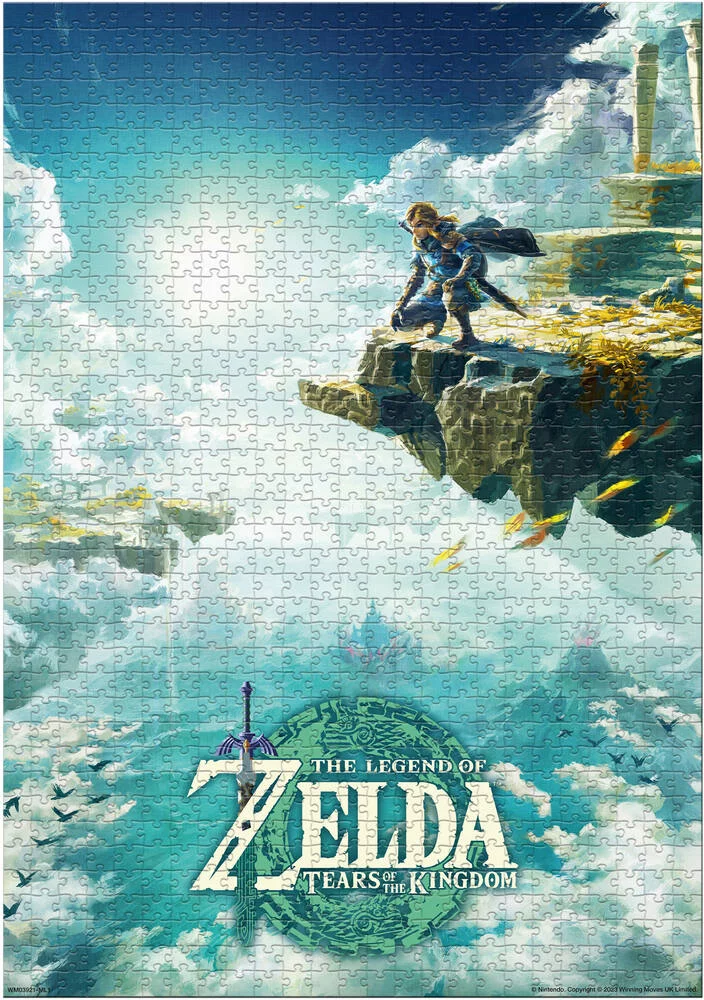 ZELDA TEARS OF THE KINGDOM PUZZLE 1000 PIECES
