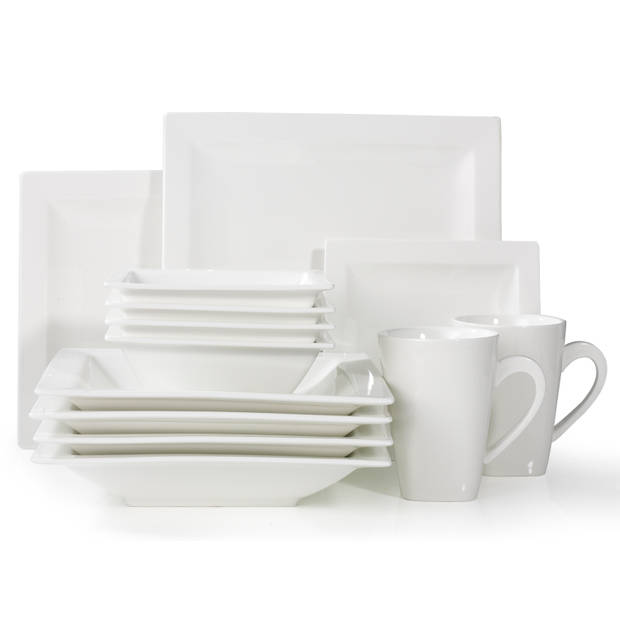 True Life schaaltje - 15 cm - wit