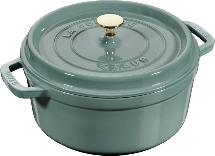Staub Cocotte 24 cm Eukalyptus Støbejern Eukalyptus