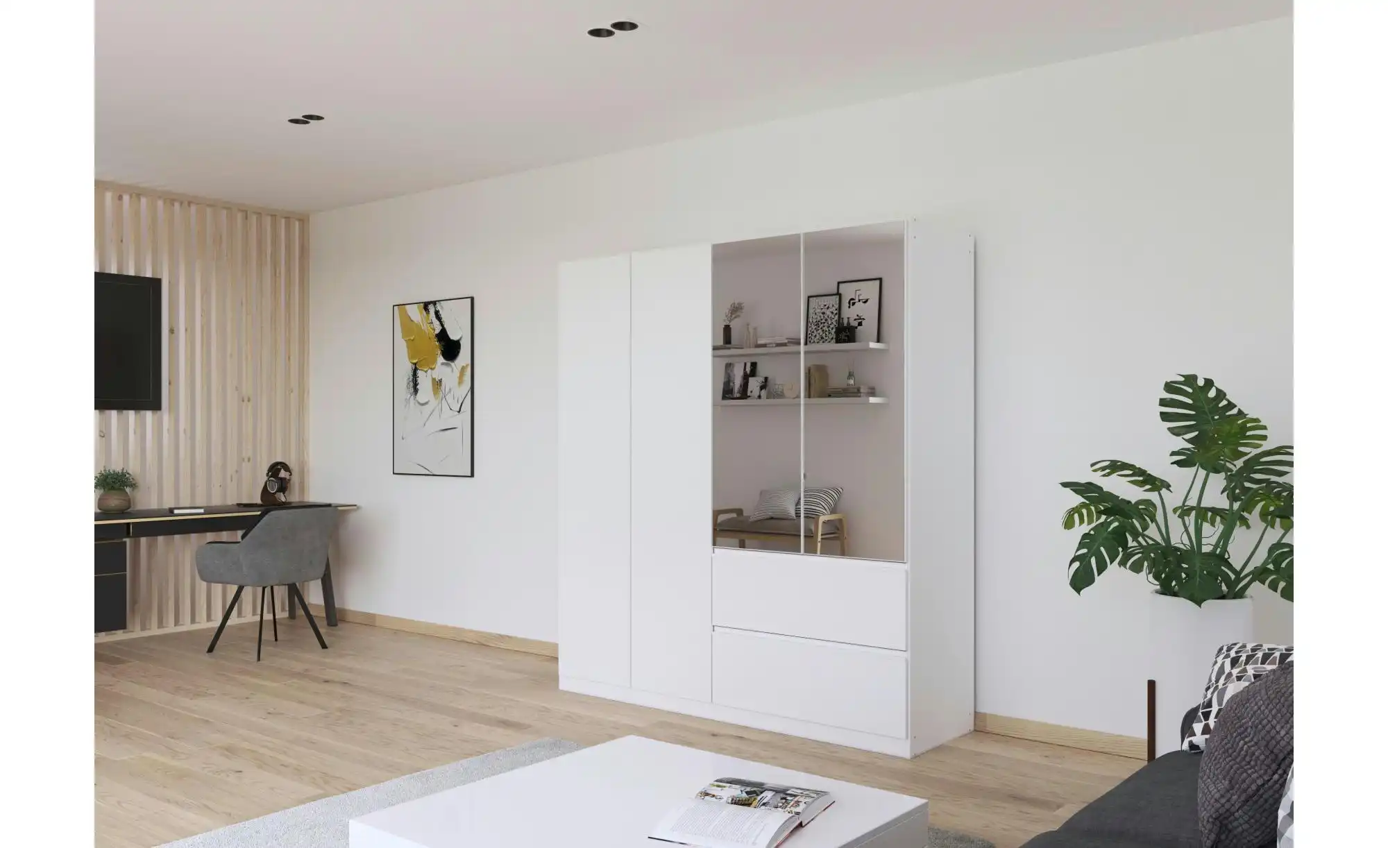 Drehtürenschrank