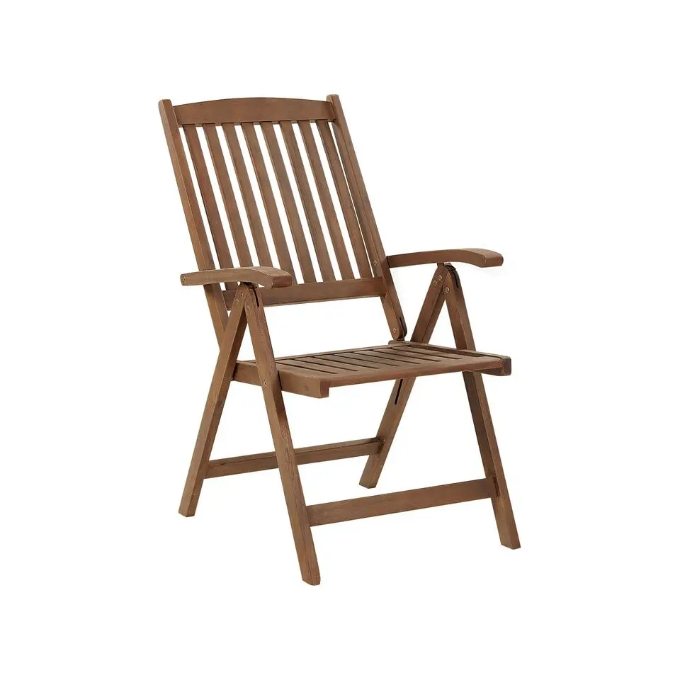 AMANTEA - Tuinstoel - Donkere houtkleur - Acaciahout