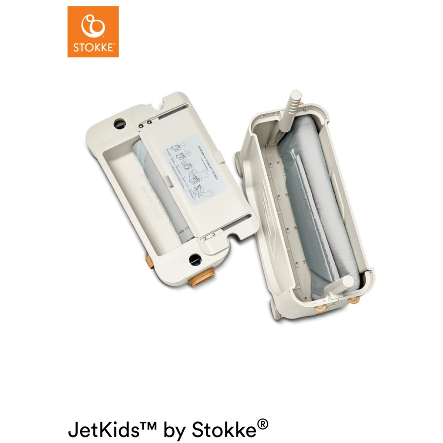 JETKIDS™ BY STOKKE® Aufsitzkoffer BedBox™ mit Crew BackPack™ Black