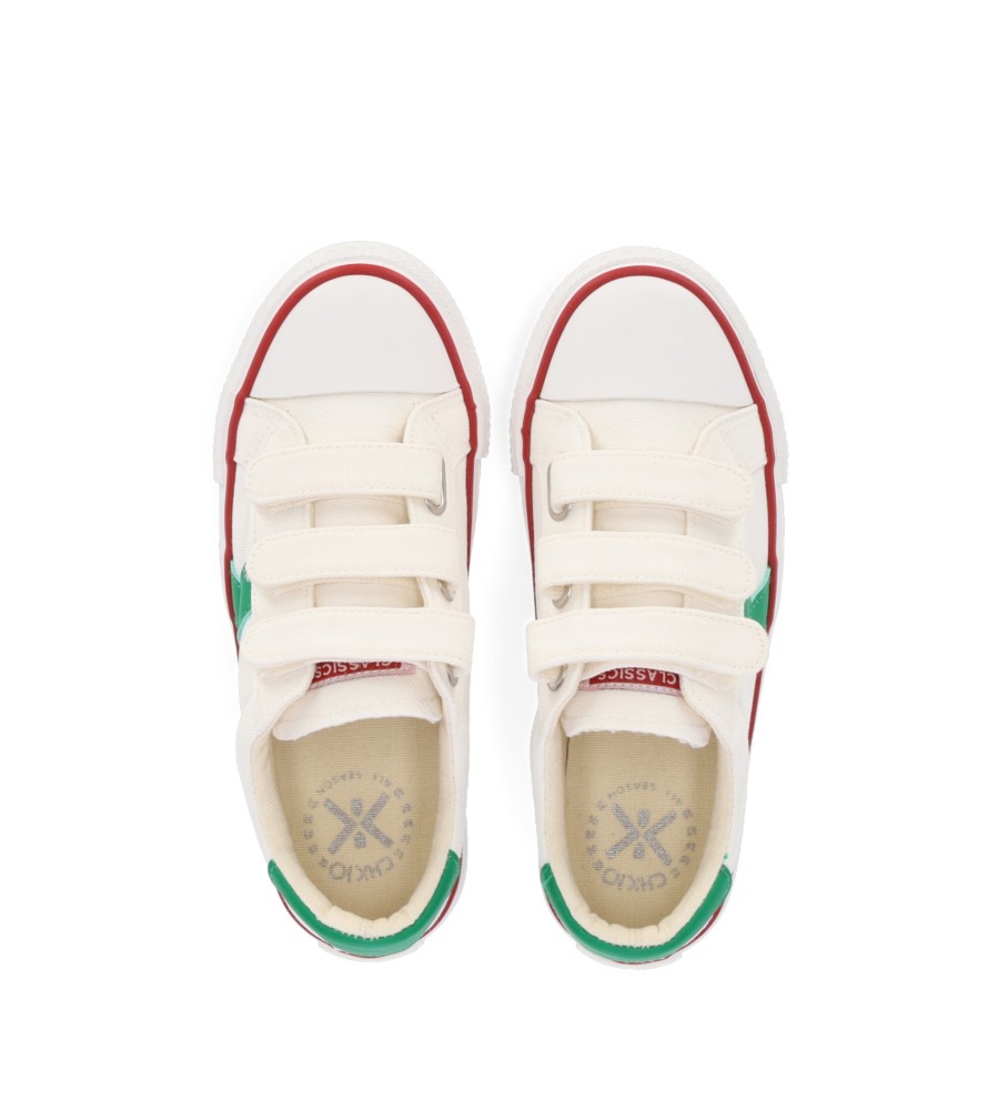 Tênis Infantil Chika10 City Kids Tamanho 33 Branco