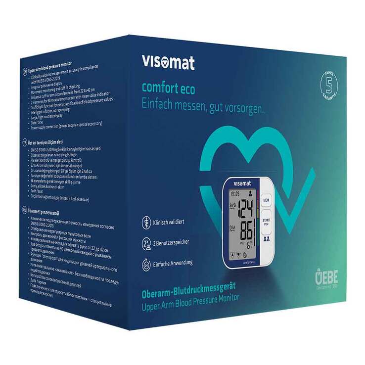 Visomat comfort eco Oberarm Blutdruckmessgerät, 1 St