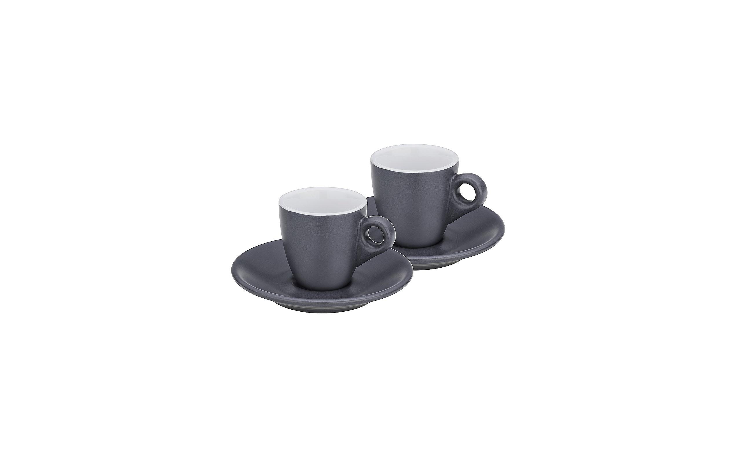 Espressotasse 50 ml, 2 Stück, GrauEspressotassen-Set