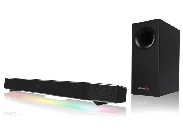 Creative Sound BlasterX Katana - Lydbarsystem - til PC - 2.1-kanal - trådløs - Bluetooth - 75 Watt (Total)