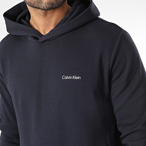 Sweat Capuche Micro Logo Repreve 9927 Bleu Marine