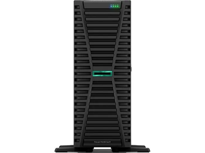 HPE ProLiant ML350 Gen11 Base - Server - tower 4U - 2-vejs - 1 x Xeon Silver 4410Y / op til 3.9 GHz - RAM 32 GB - SATA - hot-swap 3.5