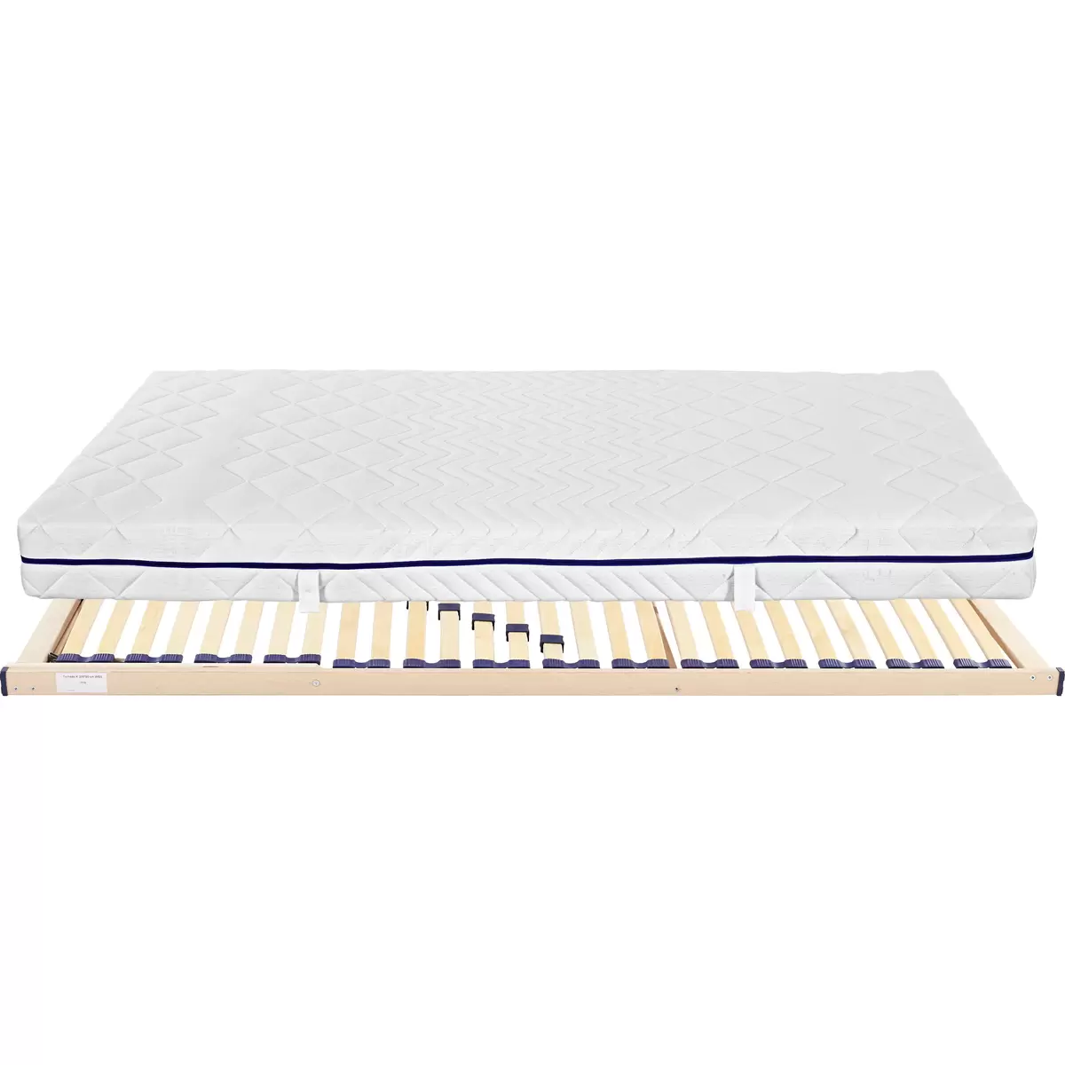 Matratzen-/Lattenrost-Set Primavera H2 80 x 200 weiss