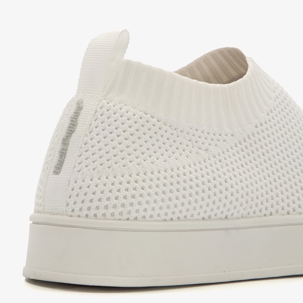 Hush Puppies lage dames sok sneakers wit