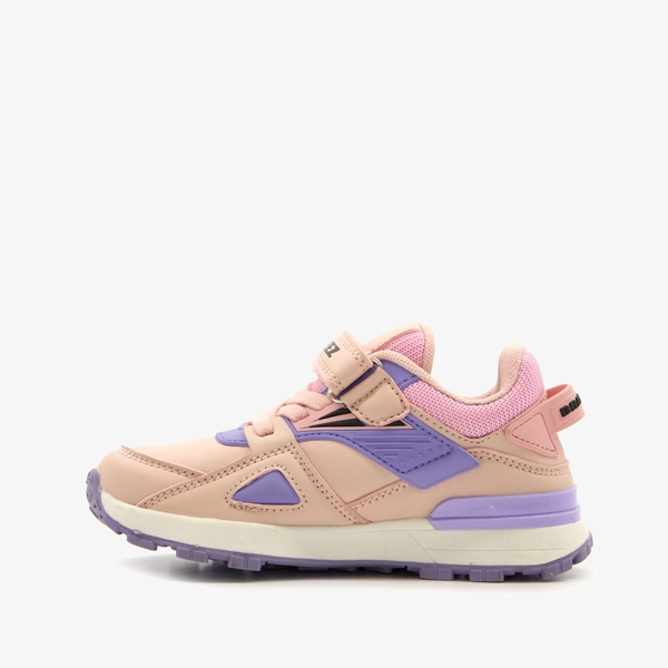 Braqeez meisjes sneakers roze paars