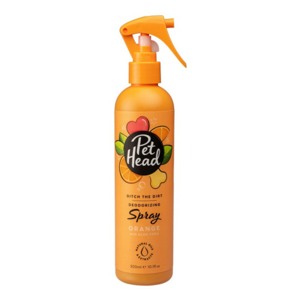 Spray déodorant ditch the dirt orange chien (300 ml)