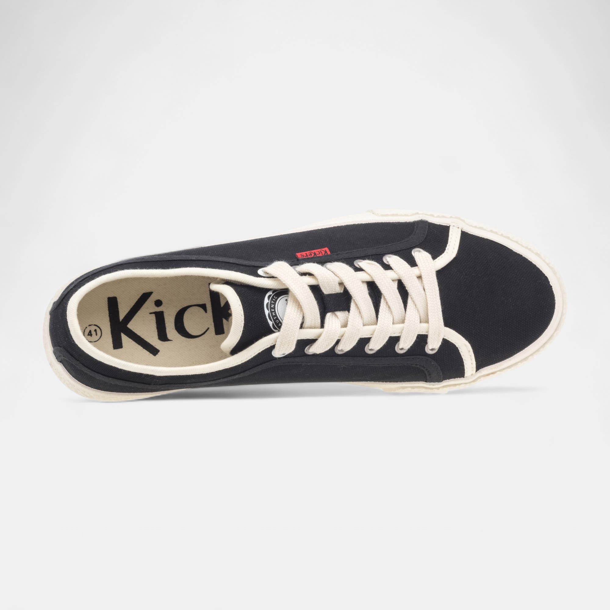 Chaussures en toile Homme noir