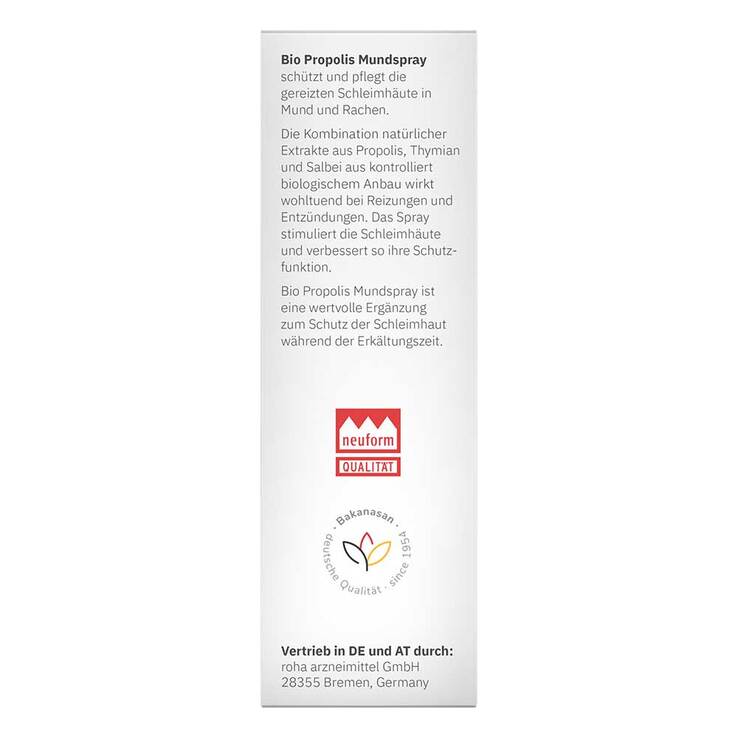 Bakanasan Bio Propolis Mundspray, 15 ml