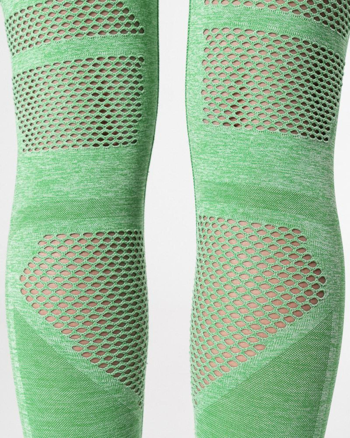 ICIW<br>Queen Mesh 7/8 Tights Light Green