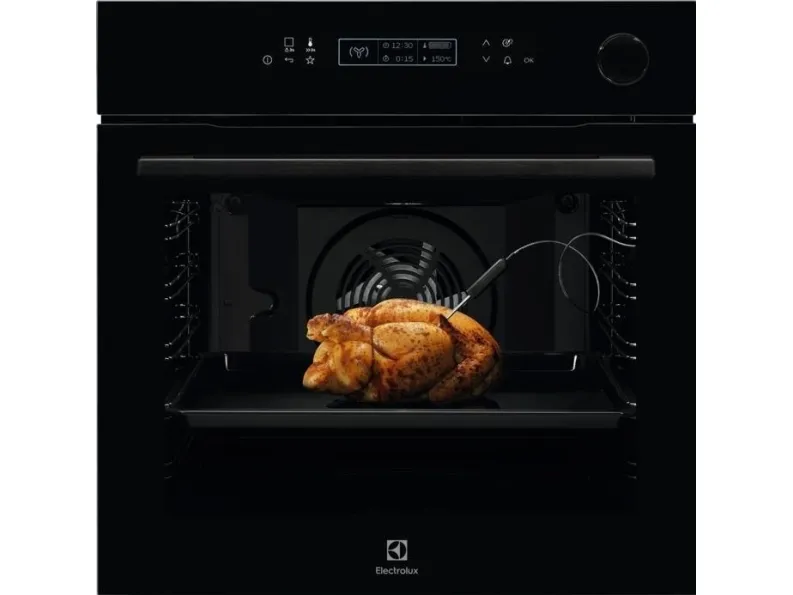 Electrolux PRO EOC8P31Z - Ovn - til indbygning - niche - bredde: 56 cm - dybde: 55 cm - højde: 57.8 cm - med selv-rengøring - Klasse A