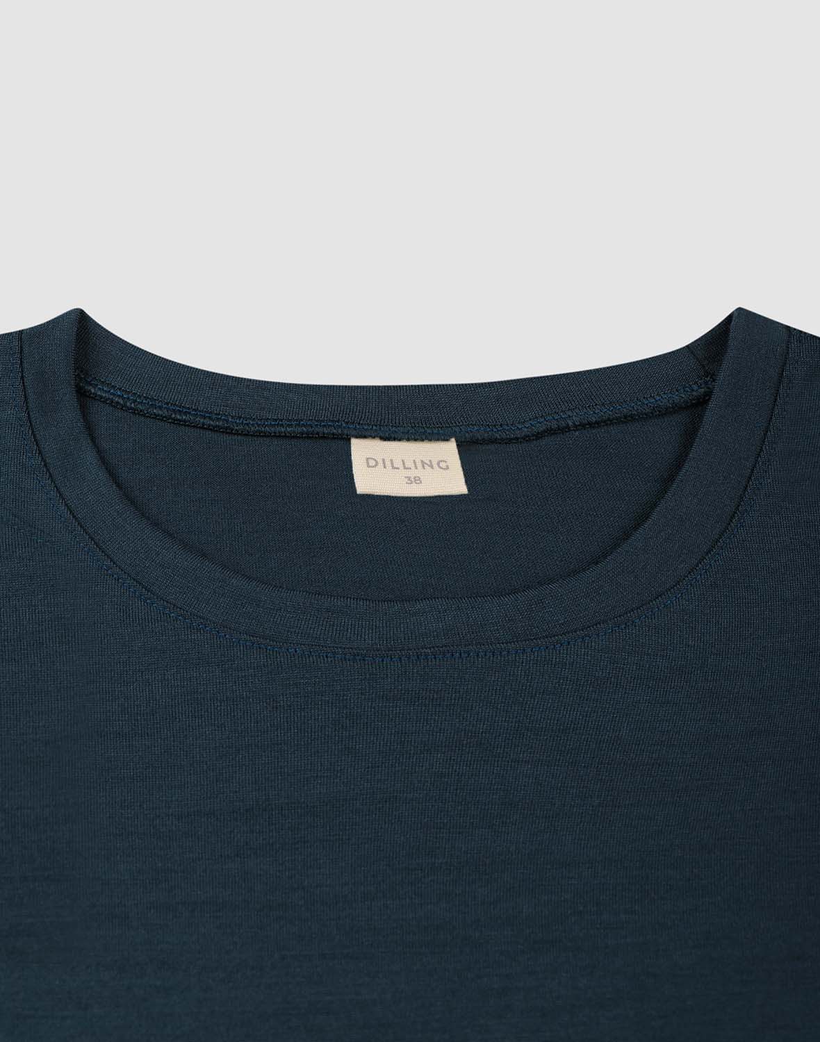 T-shirtjurk van merinowol voor dames in Zwart - Gratis