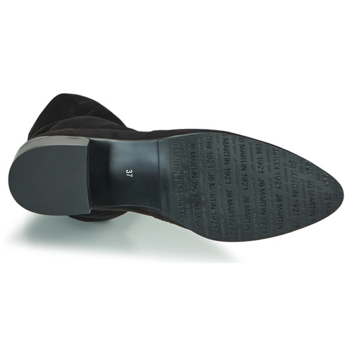 JB Martin - JAVA - TOILE SUEDE STRETCH NOIR