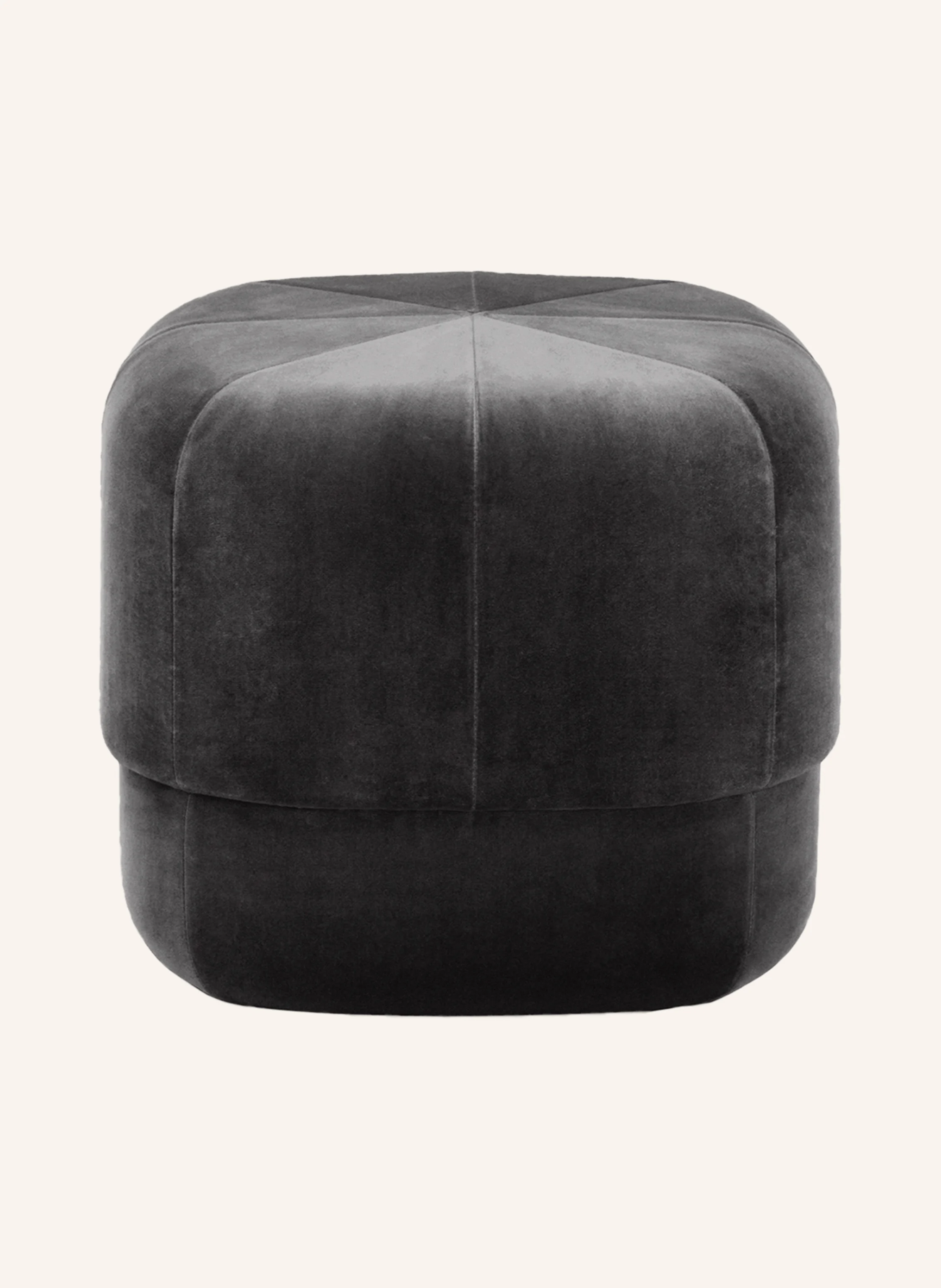 normann COPENHAGEN Samt-Pouf CIRCUS
