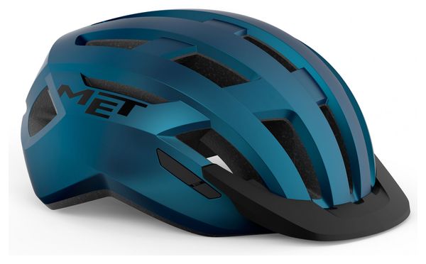 Casque MET Allroad Mips Bleu Metallic Mat