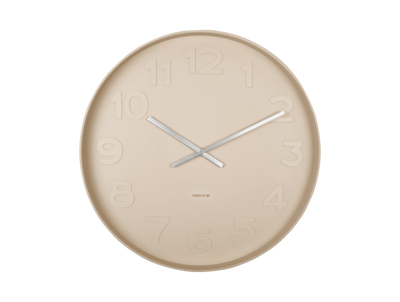 Wall Clock Mr. Brown Numbers Large