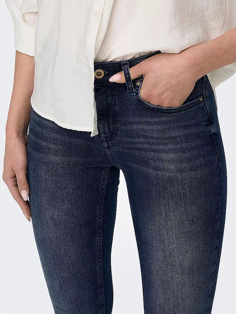 ONLY Jeans Skinny Fit 7/8 ONLBLUSH blau