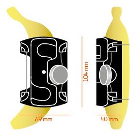 Porte-Bidon Fidlock Twist Uni Connector sans Fixation de Cadre
