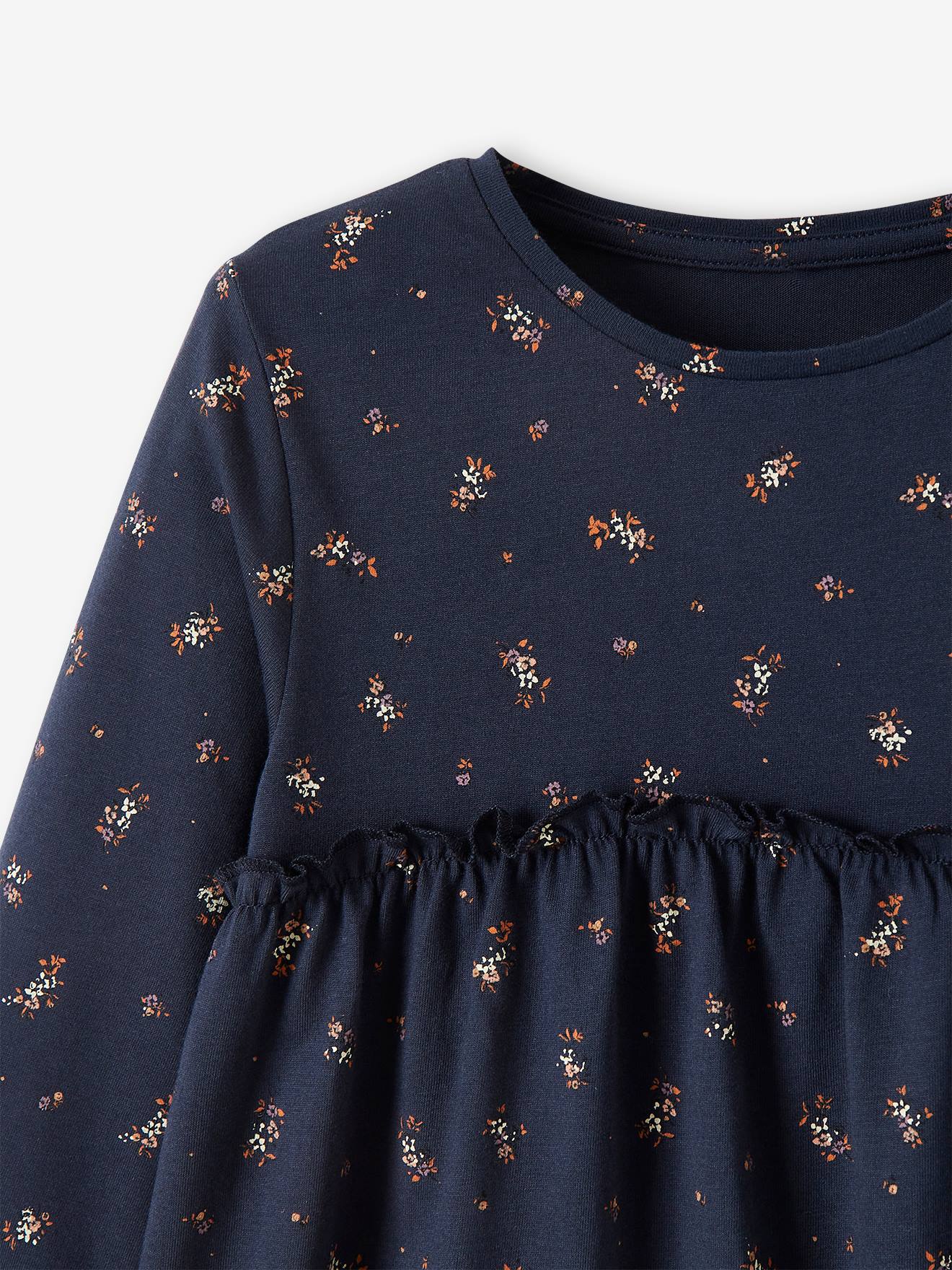 Blusa estampada, camiseta, maquiagem rosa para garota